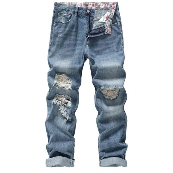 Mens Straight-Leg Denim, 36 - Picture 1 of 3